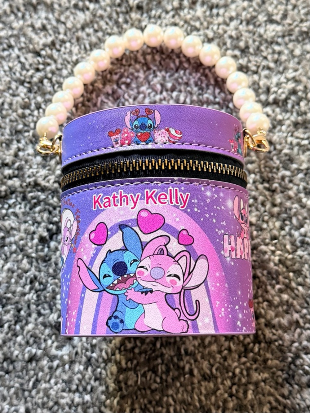 Stitch & Angel Mini 20pc lipgloss Handbag